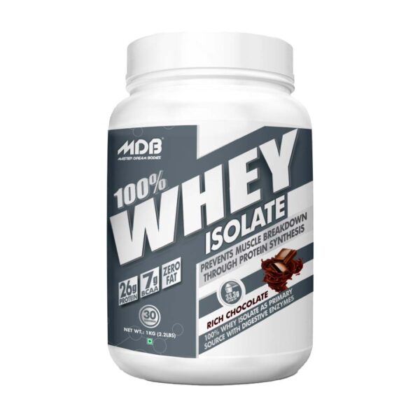 MDB 100% Whey Isolate | 26g Protein