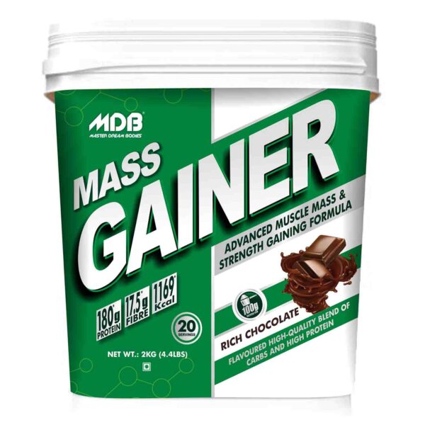 MDB Mass Gainer with added Creatine & BCAA 2:1:1