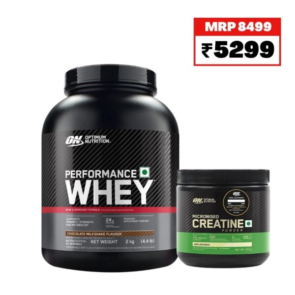 ON Performance Whey 5lbs + ON Creatine Unflavoured 250g COMBO!