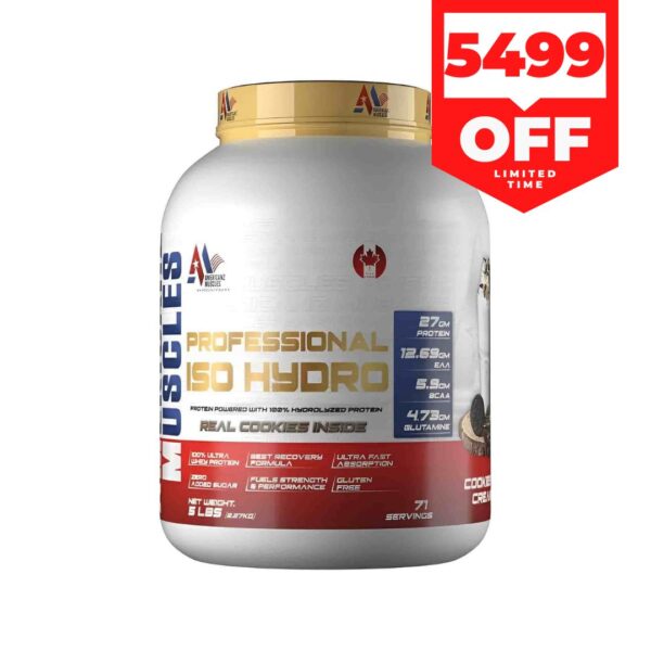 Americanz Muscles Isolate Hydro 5lbs (2.2kg)