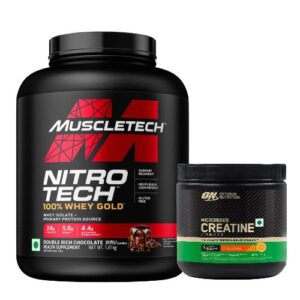 Muscletech Nitrotech Whey Gold 2kg combo