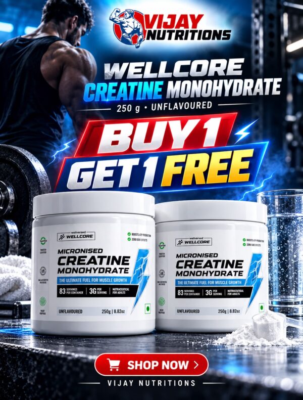 Vijay Nutritions Creatine BUY 1 GET 1 FREE Creatine