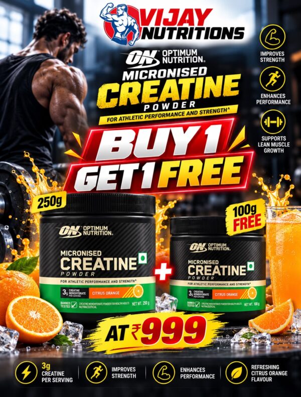 Vijay Nutritions Creatine BUY 1 GET 1 FREE Creatine